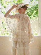 Blooming Lace Garden Shawl