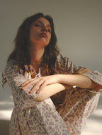 Lavender Bloom Cotton Pajama Set