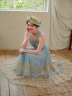 Bluebell Ruffle Garden Dress
