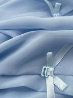 Blue Ribbon Balloon Hem Dress