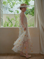 Butterfly Garden Mesh Dress