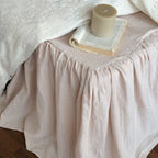 Vintage Rose Lace Trim Bedding Set