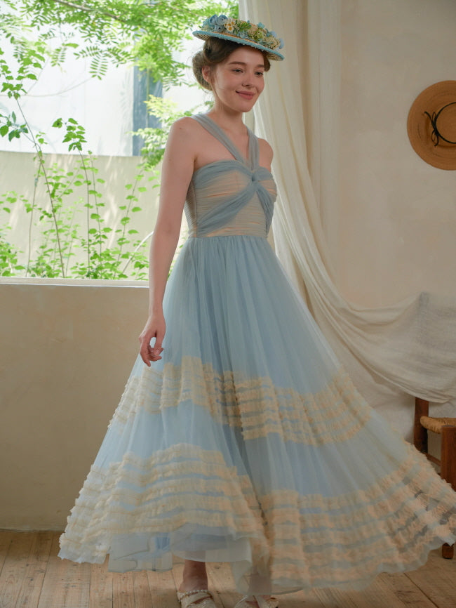Bluebell Ruffle Garden Dress