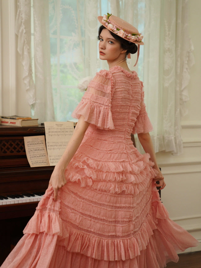Rosewood Ruffle Tiered Dress