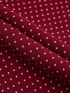 Cherry Ribbon Polka Dot Halter Dress