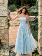 Sky Bloom Garden Dress