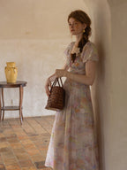 Whispering Meadows Floral Dress