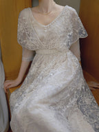 Moonlit Garden Lace Dress