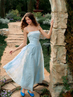 Sky Bloom Garden Dress