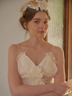 Ivory Bloom Corset Top and Skirt