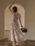 Whispering Meadows Floral Dress