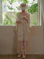 Butterfly Garden Mesh Dress
