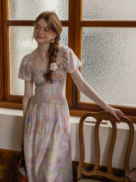 Whispering Meadows Floral Dress