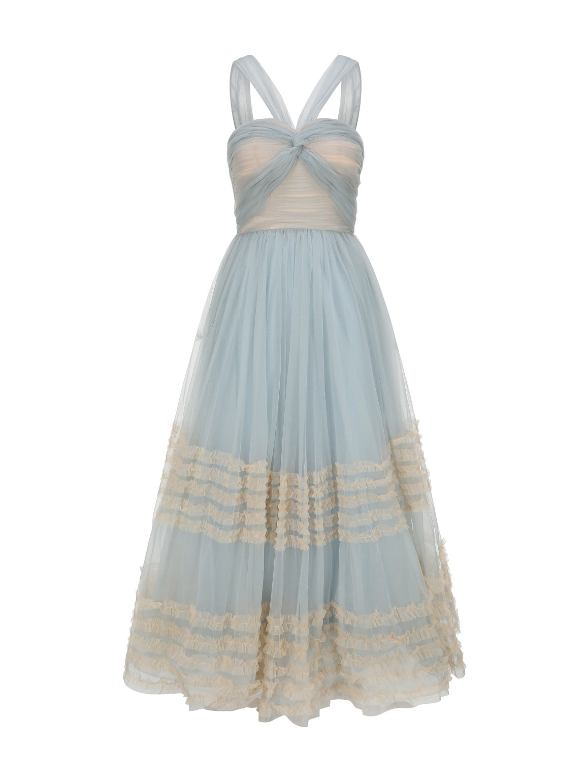 Bluebell Ruffle Garden Dress