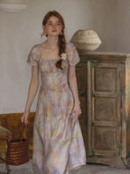 Whispering Meadows Floral Dress