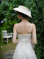 Garden Lace Bloom White Dress