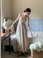 Embroidered Blossom Bodice Dress