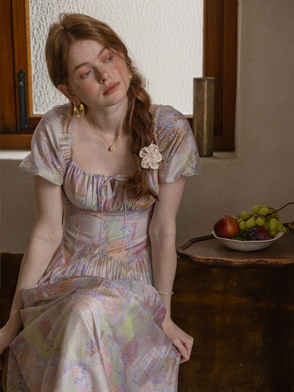 Whispering Meadows Floral Dress