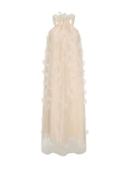 Blossom Whisper Halter Tulle Dress