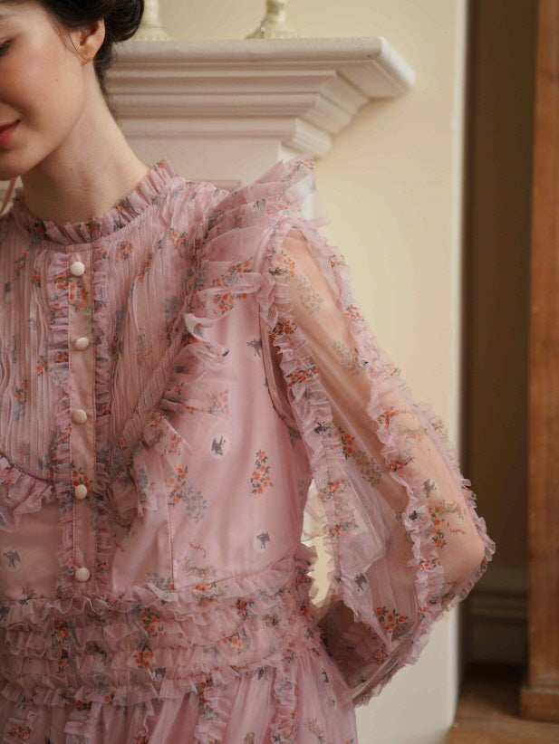 Whispering Garden Fairy Ruffle Dress
