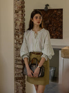 Whispering Meadow Cotton Blouse