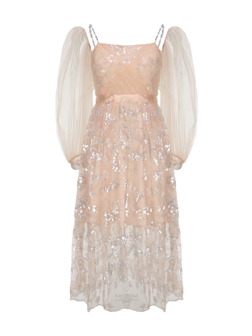 Blush Garden Glimmer Dress
