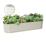 YoYoBloom 17" Tall 6.5' x 2' Metal Raised Garden Bed (6-in-1) | Upgrade 2.0 Knee-High Design image 26