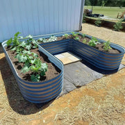 YoYoBloom 17" Tall U-Shape Large Size Metal Raised Garden Bed| Upgrade 2.0 Knee-High Design image 16