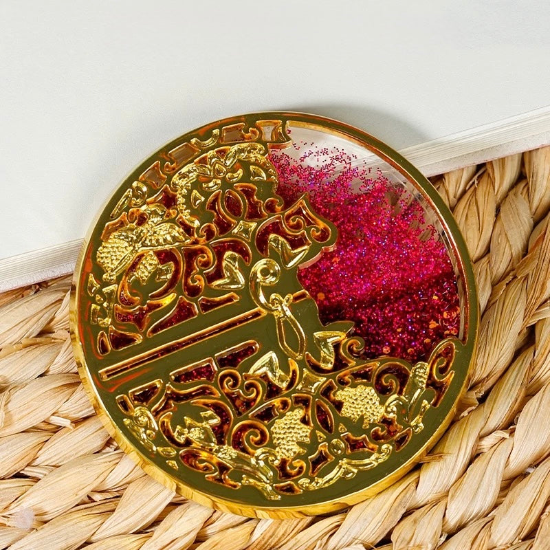 Grape Vines Fridge Magnet