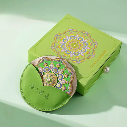 Dancing Blossoms Pocket Mirror