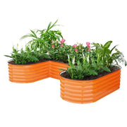 YoYoBloom 17" Tall U-Shape Standard Size Metal Raised Garden Bed| Upgrade 2.0 Knee-High Design image 19