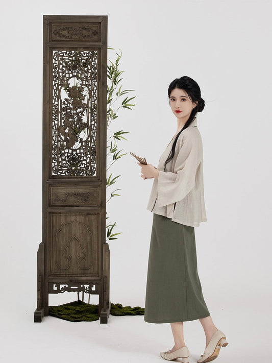 May Modern Chinese Song Style Smart Casual Hanfu