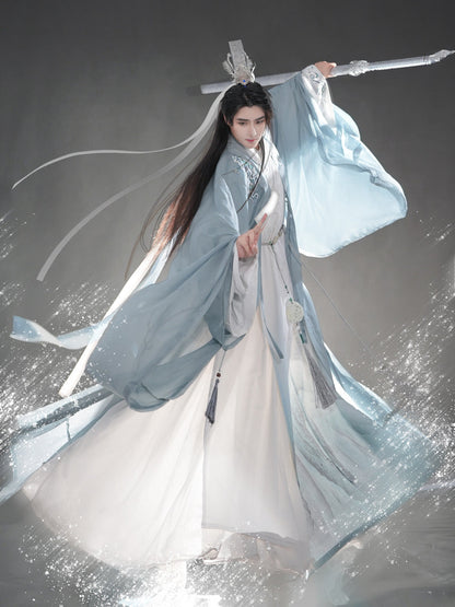 Wei Jin Xianxia Style Qiyao Ruqun - Zither 高山流水 (Preorder)