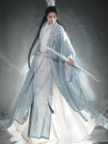 Wei Jin Xianxia Style Qiyao Ruqun - Zither 高山流水 (Preorder)