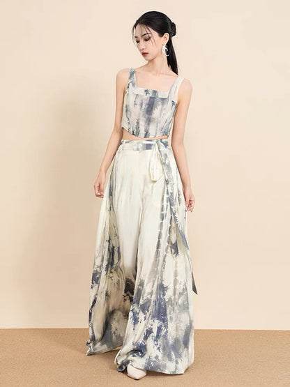Ash Modern Hanfu Song Style Corset Set