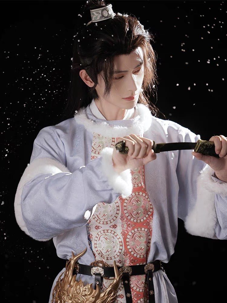 Tang Dynasty Hanfu Outfit - Wintry 快雪