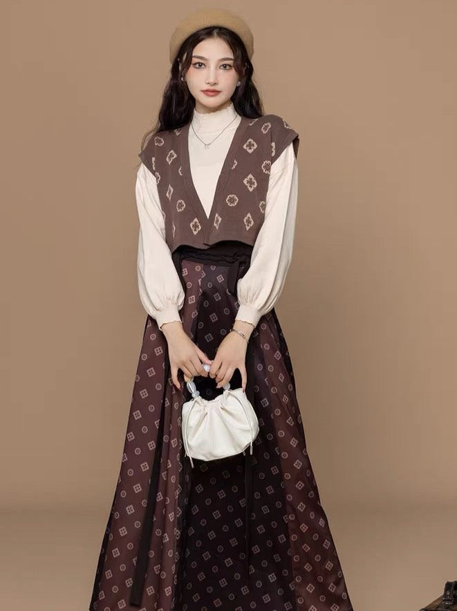 Zoe Modern Hanfu Tang Style Matching Set