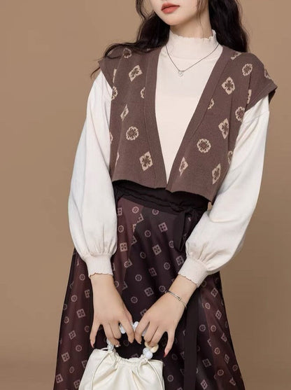 Zoe Modern Hanfu Tang Style Matching Set