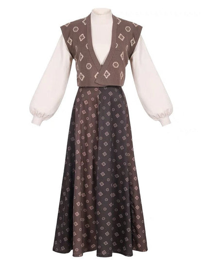 Zoe Modern Hanfu Tang Style Matching Set