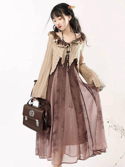 Nectar Modern Tang Style Hanfu Dress