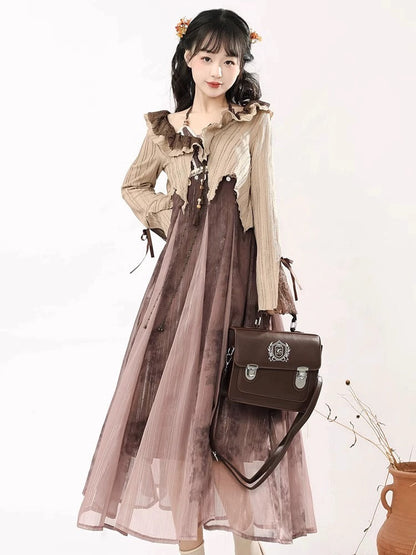Nectar Modern Tang Style Hanfu Dress