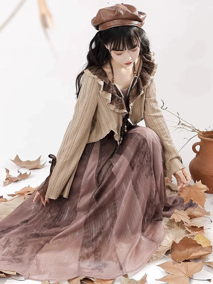 Nectar Modern Tang Style Hanfu Dress