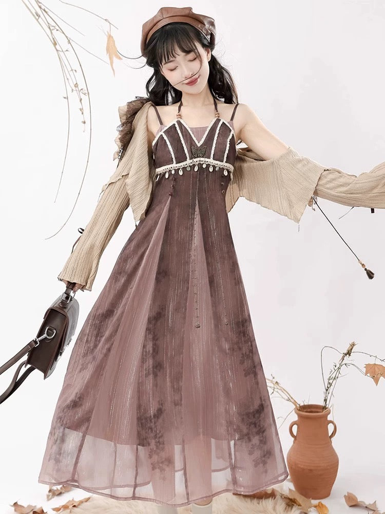 Nectar Modern Tang Style Hanfu Dress