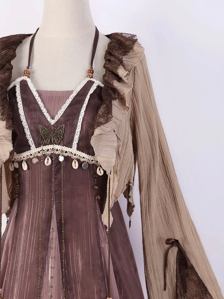 Nectar Modern Tang Style Hanfu Dress