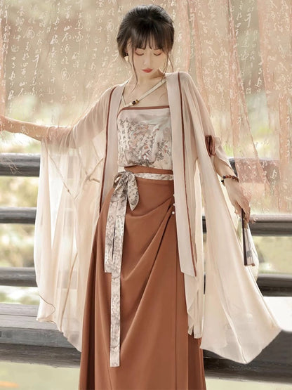 Sandy Modern Song Style Hanfu Set