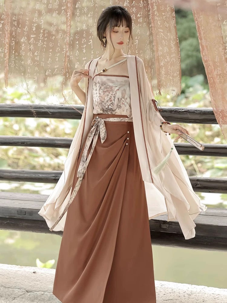 Sandy Modern Song Style Hanfu Set