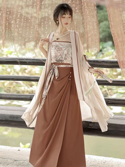 Sandy Modern Song Style Hanfu Set