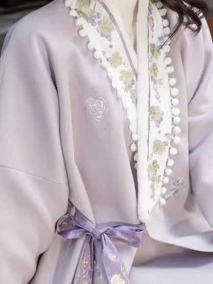 Lavender Modern Chinese Song Style Hanfu