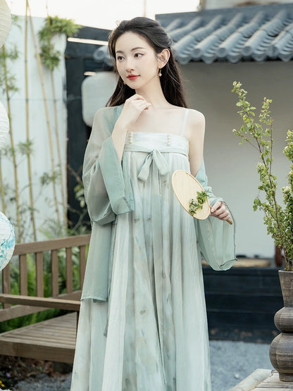 Holly Modern Tang Style Hanfu Dress