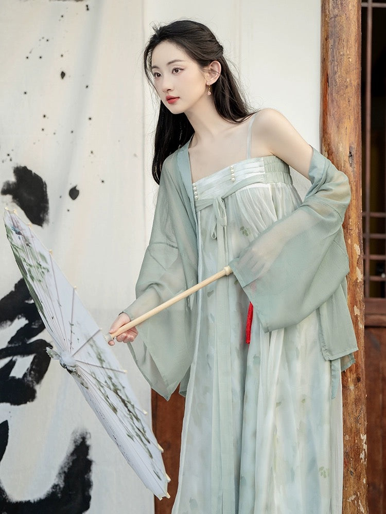 Holly Modern Tang Style Hanfu Dress